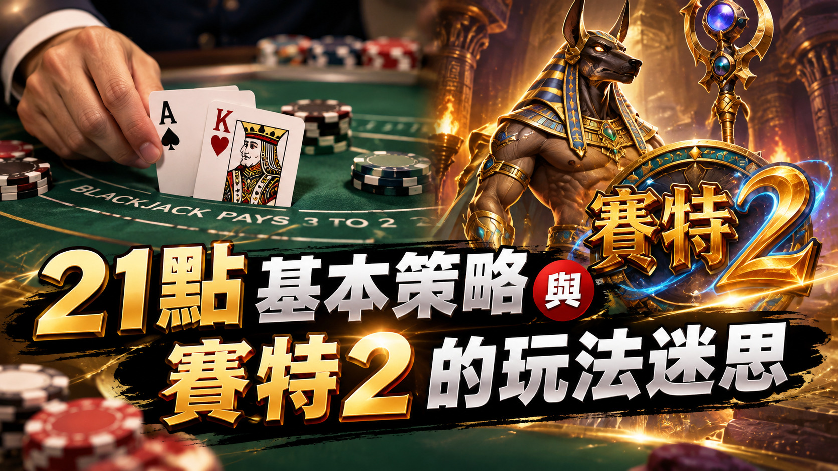 21點基本策略與賽特2的玩法迷思
